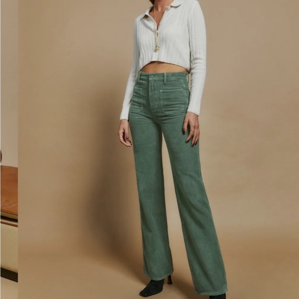 Reformation Green Women Jeans
